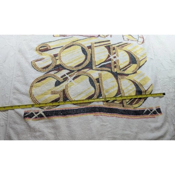 vtg Franco Solid Gold Dancers TV Series Beach Towel 1980s 55.5"x27. 5" READ - Picture 11 of 14